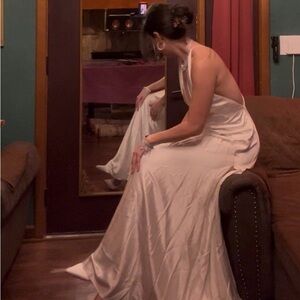 Michael Lo Sordo Alexandra Satin Bridal Dress -